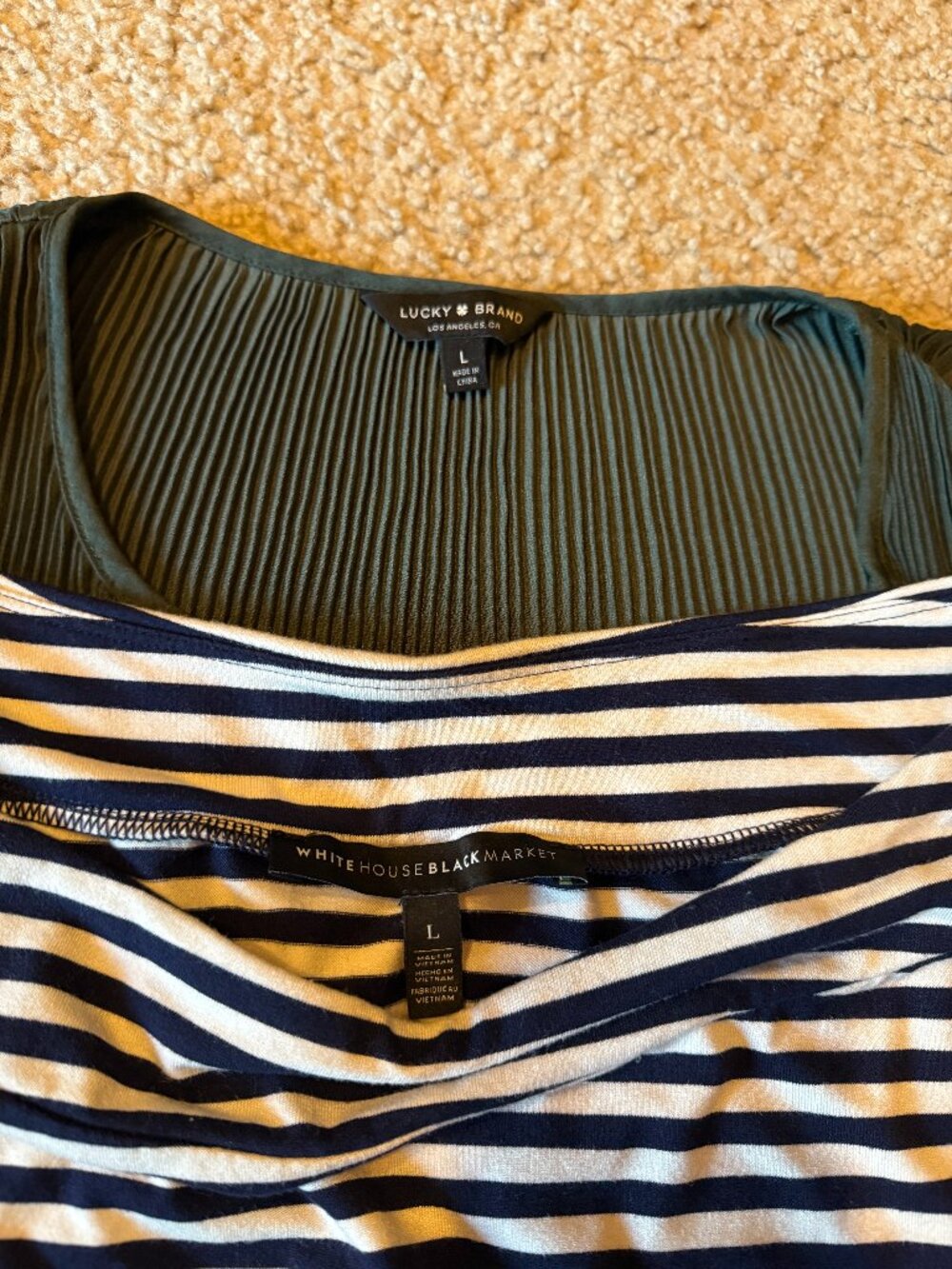 Bundle of 2 large tops